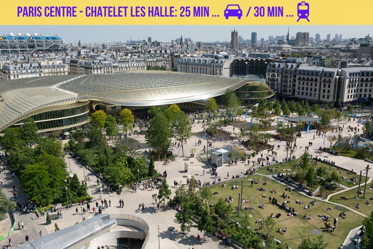 ויליה-סור-מארן Qhome 1 - Studio Entre Paris Et Disney מראה חיצוני תמונה